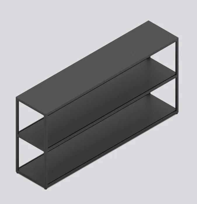 Merkproduct HAY New Order Comb. 202 kast-Charcoal