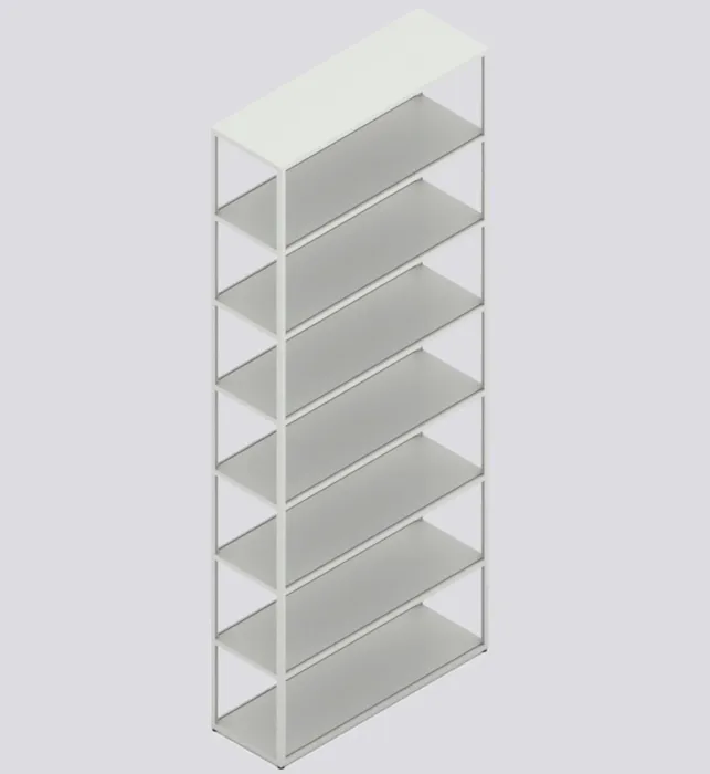 Premium HAY New Order Comb. 701 kast-Light grey-Met vloerveiligheidsbeugel