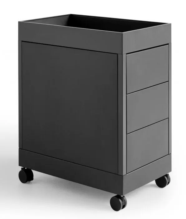 HAY New Order B3 trolley-Charcoal Gratis Retour