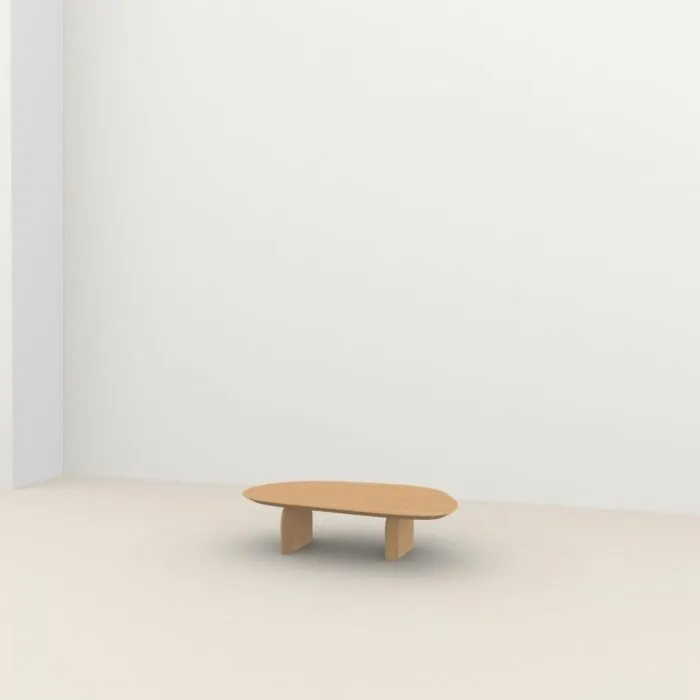 Studio HENK Slot Coffee Table-Hardwax oil light Betrouwbaar
