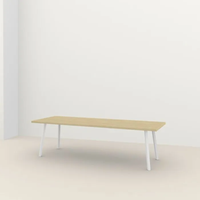Hete Deal Studio HENK New Classic Outdoor tafel Accoya wit frame-160x91 cm