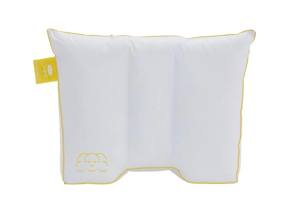 Direct Verzonden Silvana Comfort Geel kussen-60x70 cm