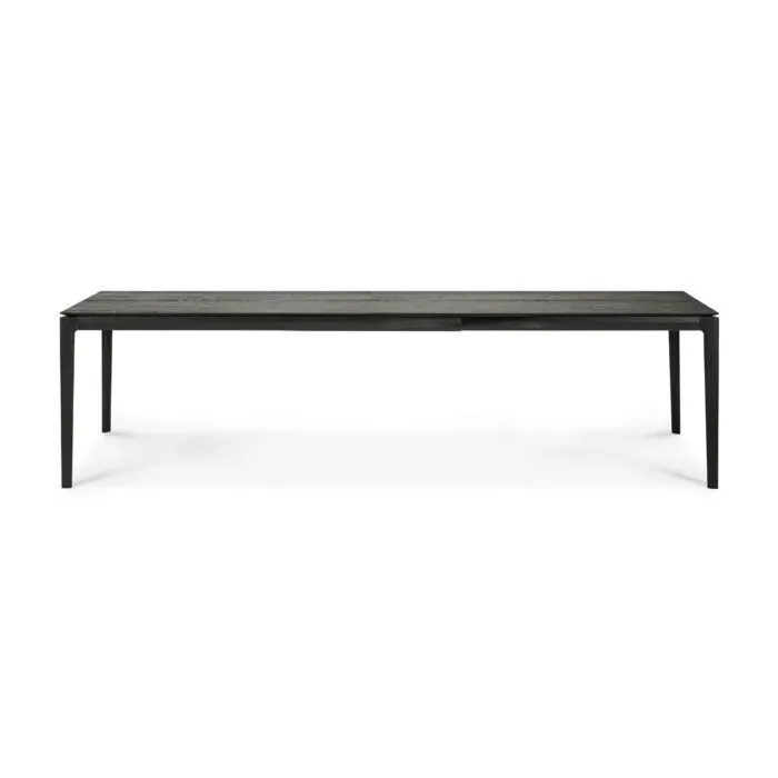 Lage Kosten Ethnicraft Oak Bok Black extendable tafel-180x280 cm
