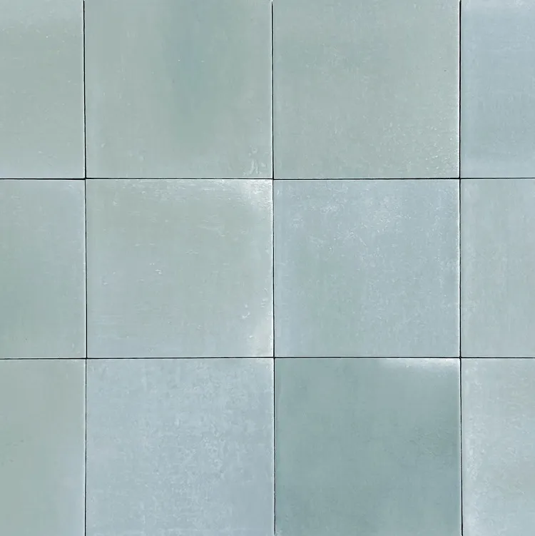 Aanbieding Dublin blauw-groene mix matte 12x12 cm wandtegel & vloertegel per 0,55m2