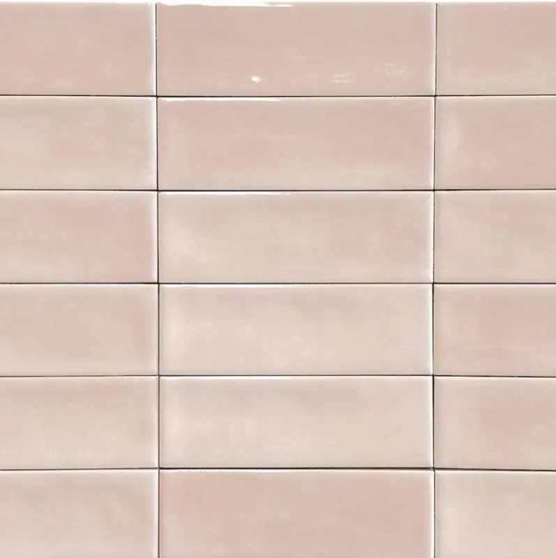 Laatste Versie Dublin roze mix matte 5x15 cm wand- en vloertegel per 0,45m2