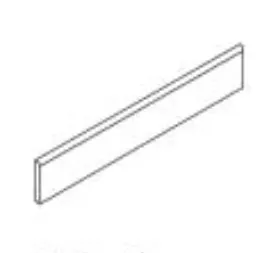 Lage Prijs Eifel natuursteenlook beige mat plinttegel 8 x 60 cm per stuk