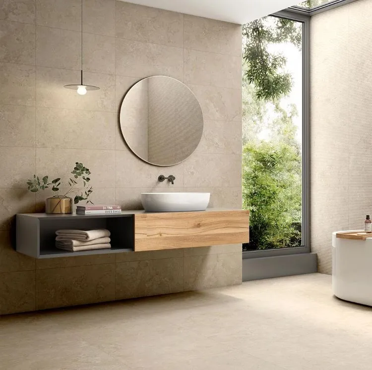 Direct Verzonden Eifel natuursteenlook tegel beige mat 59,5 x 119,2 cm rtt per 1,42 m2