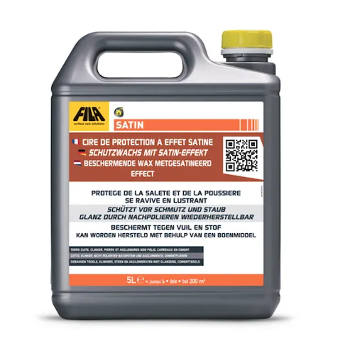 Populair Fila Satin 5 Liter waxen was met satijnglans