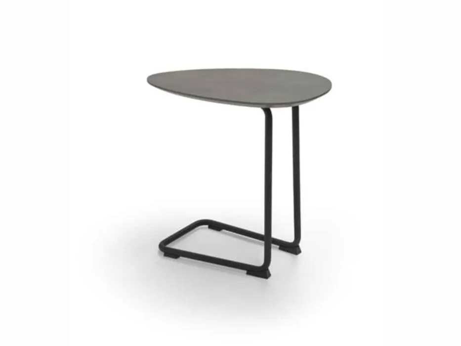 Bree's New World Twinny banktafel-HPLplasta/Alugrijs Gereduceerde Prijs