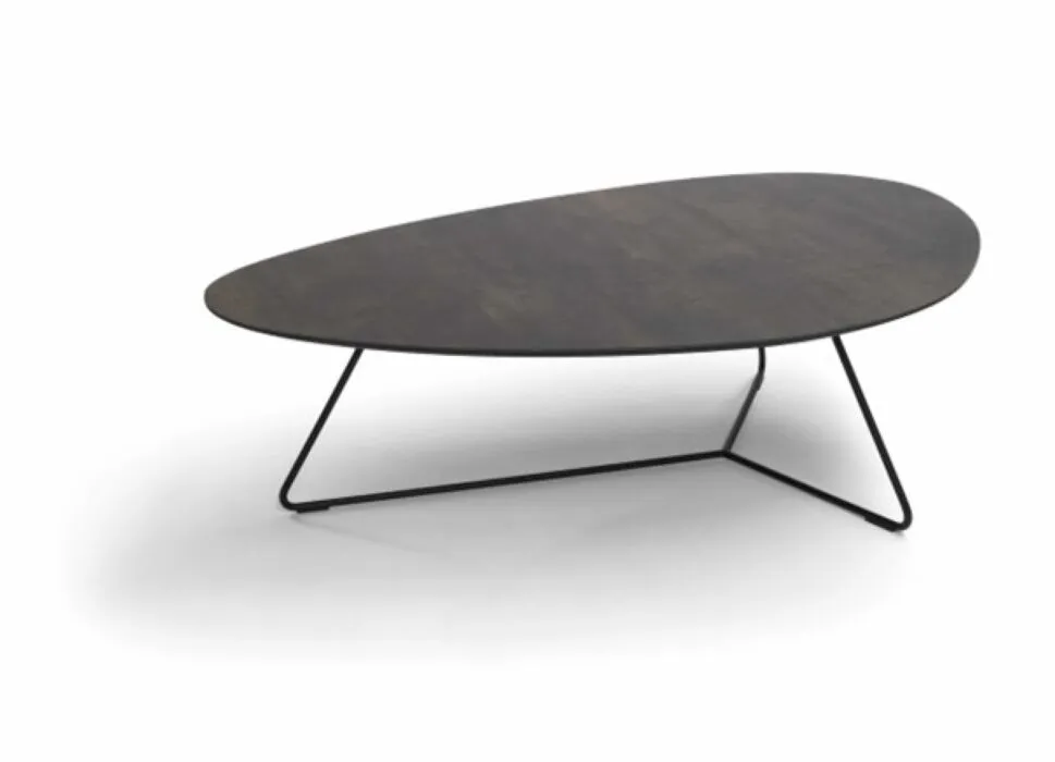 Bree's New World Twinny XL salontafel-Ceramistone/Iron moss Direct Beschikbaar