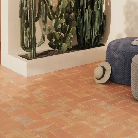 Hoge Kwaliteit Fire antislip tegel terracotta look cotto mat 11 x 22 cm per 0,726 m2