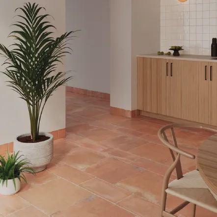 Tijdelijk Beschikbaar Fire antislip tegel terracotta look cotto mat 22 x 44 cm per 0,77m2
