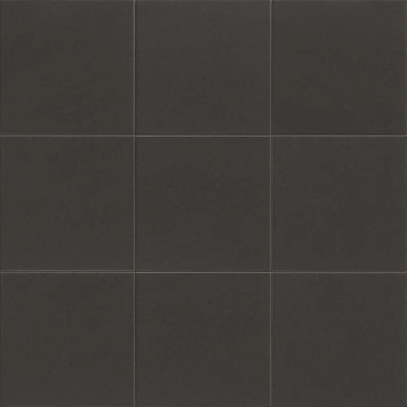 Uitverkoop Florence black zwarte wand-en vloertegel 20 x 20 cm per m2
