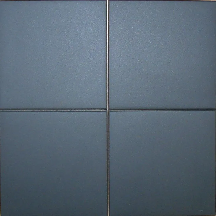 Rechtstreeks Van De Fabrikant French Victorian black zwart vloertegel 10 x 10 cm per 0,5 m2