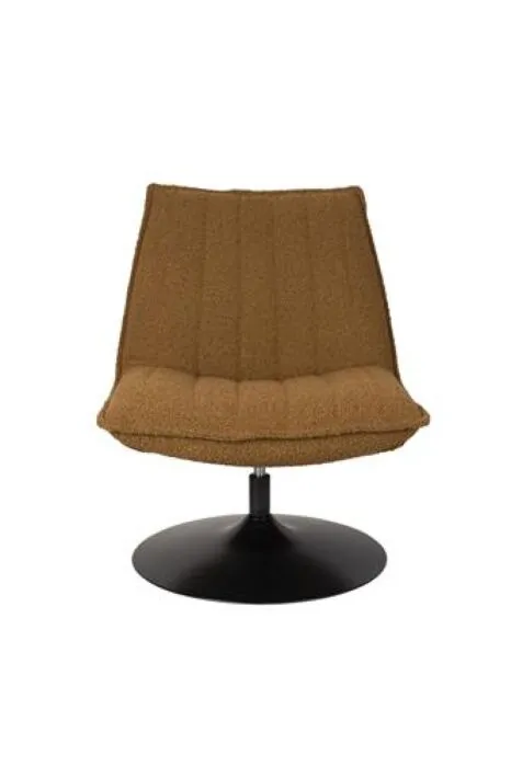 Uitverkoop vanHarte Jax fauteuil-Ochre bouclé