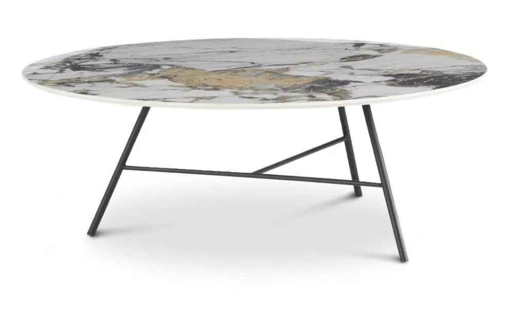Direct Beschikbaar Dyyk Aloa keramiek salontafel- 60x35 cm