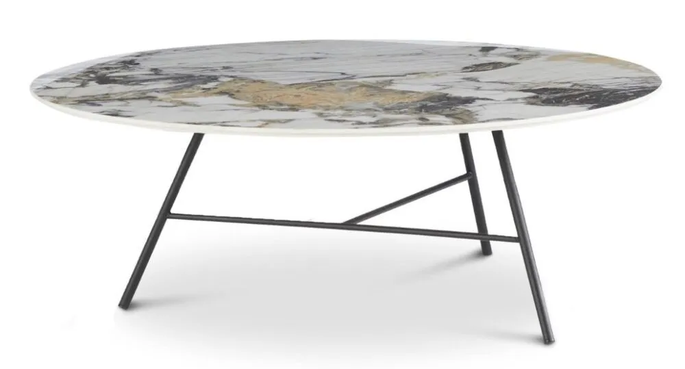 Korting Dyyk Aloa keramiek salontafel - 90x32 cm