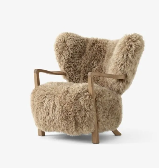 Laatste Kans &tradition Wulff ATD2 oiled oak fauteuil-Honey