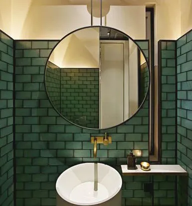 Half Tile Lava verde 7,5 x 15 cm per 0,5 m2 Betaalbaar
