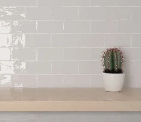 Half Tile lichtgrijs light grey 7,5 x 15 cm per 0,5 m2 Laatste Kans