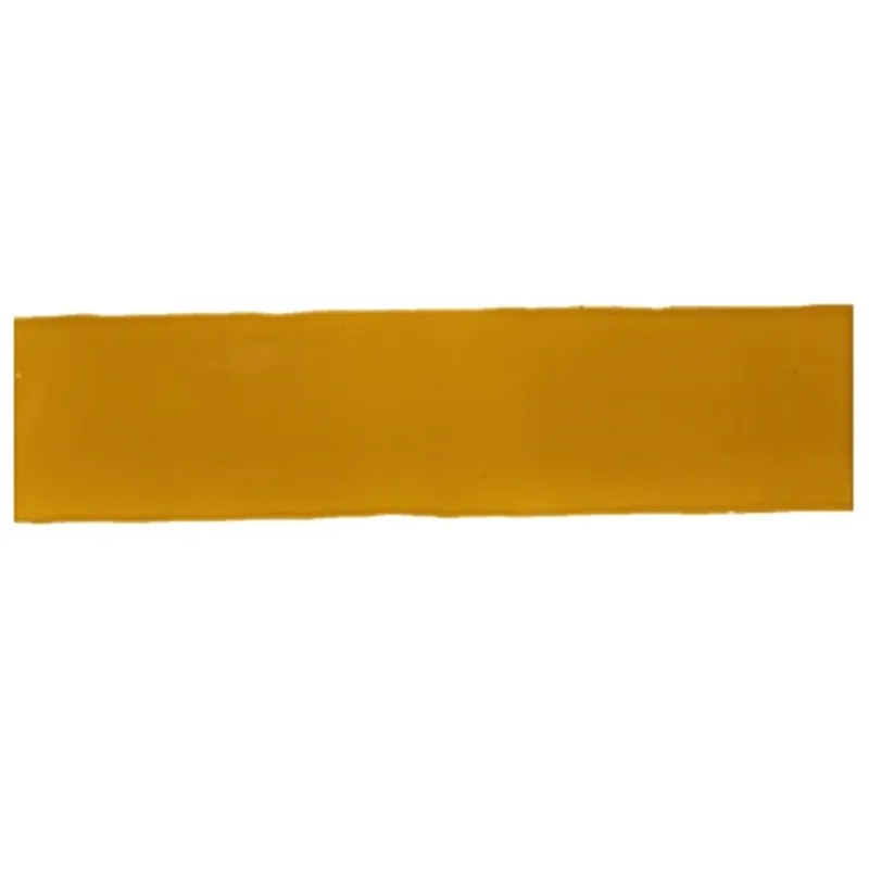 Half tile okergeel yellow glanzend 7,5 x 30 cm per 0,5 m2 Rechtstreeks Van De Fabrikant