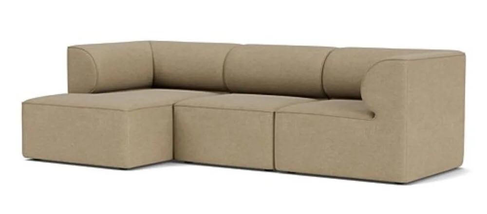 Must-Have Audo Copenhagen Eave Modular 3-zits bank met hoek-Hoek links-Audo Copenhagen Bouclé 02