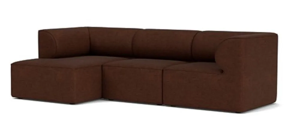 Audo Copenhagen Eave Modular 3-zits bank met hoek-Hoek links-Audo Copenhagen Bouclé 08 Direct Verzonden