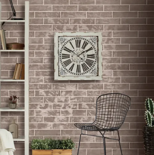 Shop Nu Half Tile taupe leverkleurig 7,5 x 15 cm glanzende wandtegel per m2
