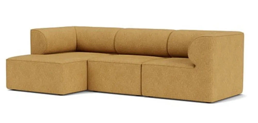 Audo Copenhagen Eave Modular 3-zits bank met hoek-Hoek links-Moss 022 Lage Prijs