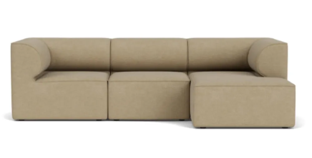 Betaalbaar Audo Copenhagen Eave Modular 3-zits bank met hoek-Hoek rechts-Audo Copenhagen Bouclé 02