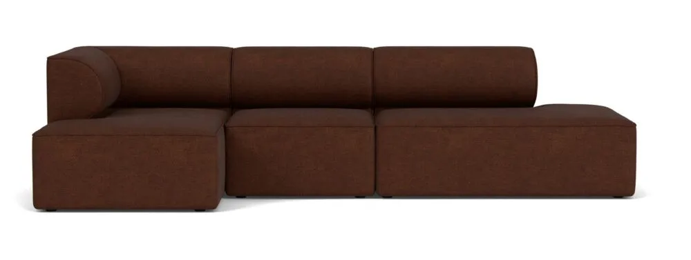 Bestseller Audo Copenhagen Eave Modular 3,5-zits bank met hoek en open gedeelte-Hoek links-Audo Copenhagen Bouclé 08