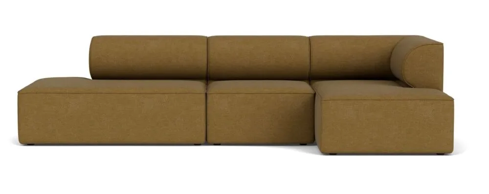 Audo Copenhagen Eave Modular 3,5-zits bank met hoek en open gedeelte-Hoek rechts-Audo Copenhagen Bouclé 06 Gecertificeerd