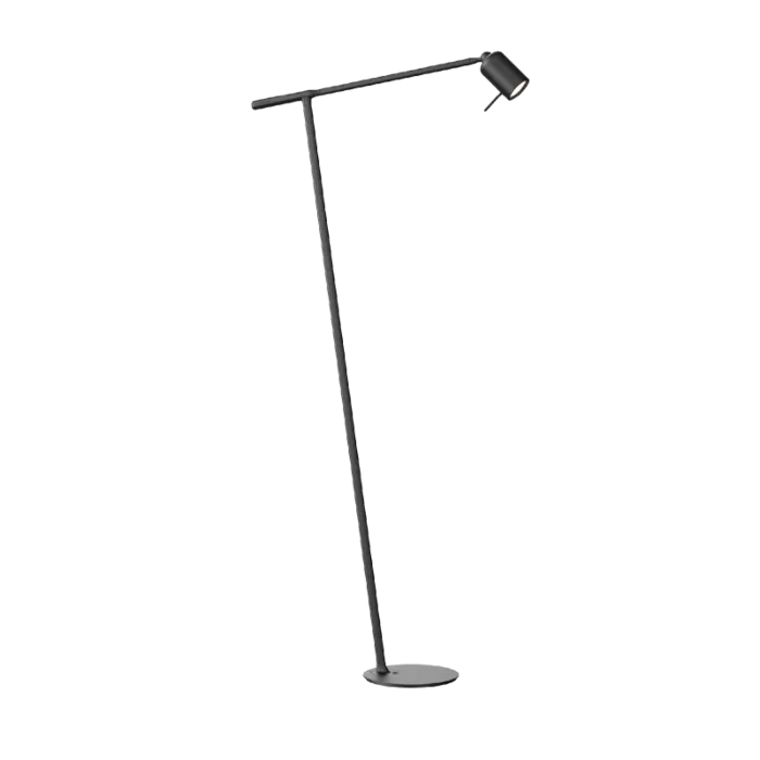Tonone One vloerlamp-Smokey Black Superprijs
