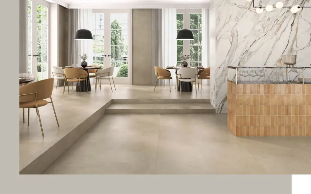Home & Nature hazelnoot tegel mat 59,5 x 119,2 cm rtt per 1,42 m2 Bestseller