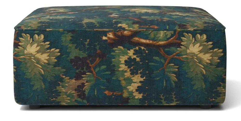 Beperkte Voorraad Audo Copenhagen Eave Modular 96 pouf-Schwarzvald 001