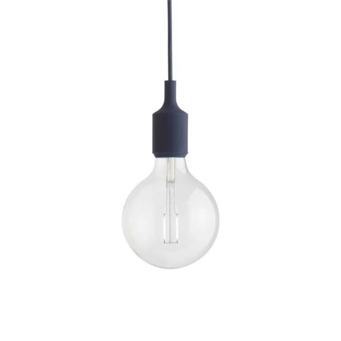 Gereduceerde Prijs muuto E27 LED hanglamp-Midnight blue