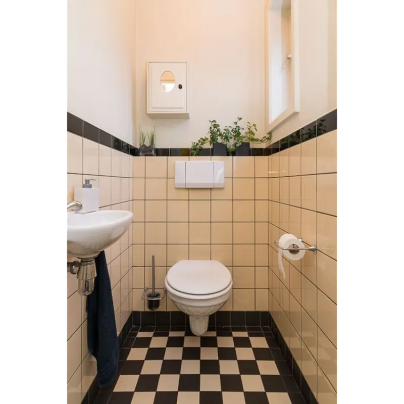 Speciale Aanbieding Jaren 30 geel gespikkelde wandtegel 15 x 15 cm per 0,5 m2