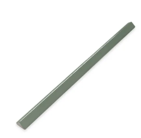 Laatste Kans Jolly glanzend mos groene driehoek strip 0,8 x 15 cm per stuk