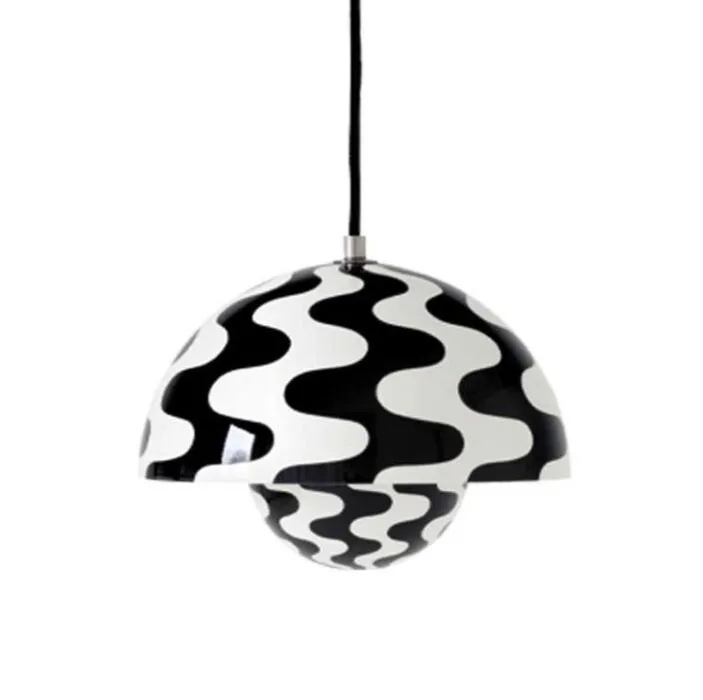 Gratis Retour &tradition FlowerPot VP1 hanglamp-Zwart-wit
