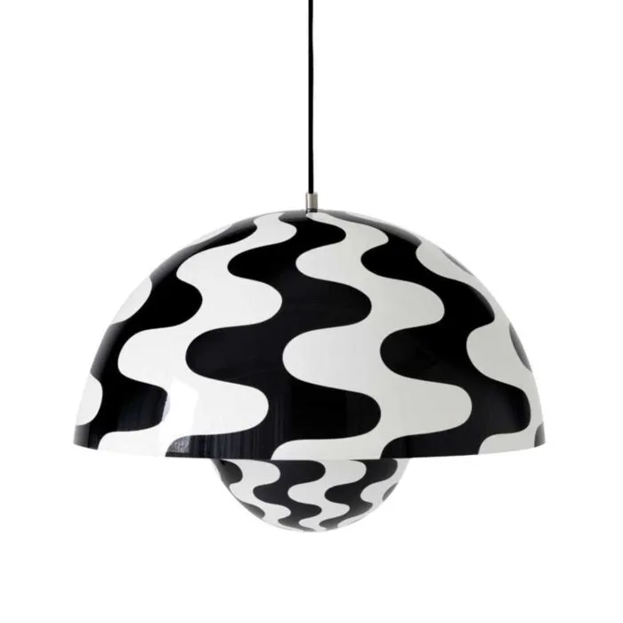 Aanbieding &tradition FlowerPot Big VP2 hanglamp-Zwart-wit