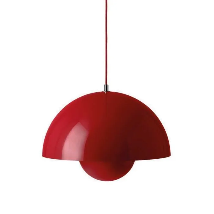 Betrouwbaar &tradition FlowerPot VP7 hanglamp-Vermilion Red