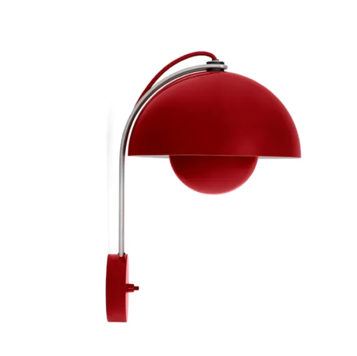 &tradition FlowerPot VP8 wandlamp-Vermilion Red Koop Online