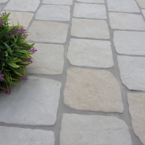 Fabrieksprijs Kasseien look vloertegel Bone 15 x 15 cm per 0,81 m2
