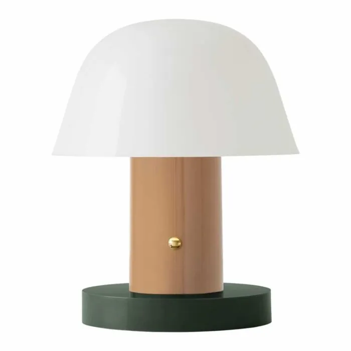 Beperkte Voorraad &tradition Setago JH27 tafellamp-Nude & Forest