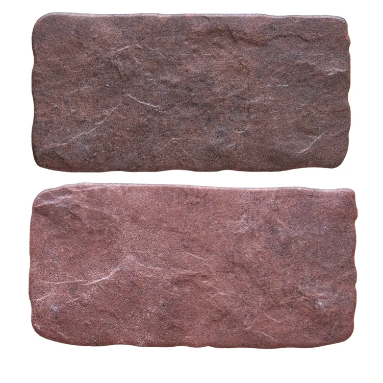 Kasseien look vloertegel wijnrood 11 x 23 cm per 0,92 m2 Merkproduct