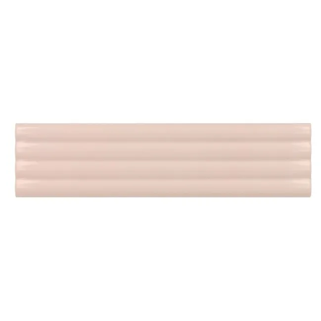 Kustlijn eb lichtroze glans 5 x 20 cm wandtegels per 0,42m2 Hoge Kwaliteit