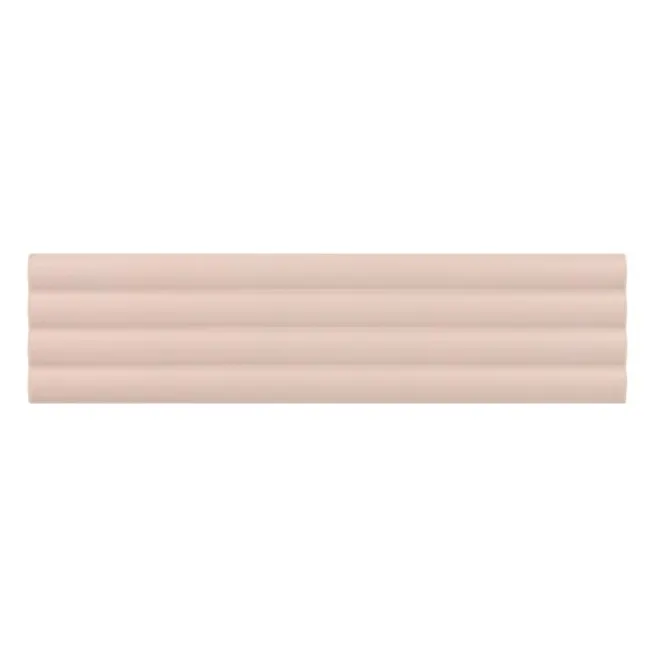 Rechtstreeks Van De Fabrikant Kustlijn eb lichtroze matt 5 x 20 cm wandtegels per 0,42m2