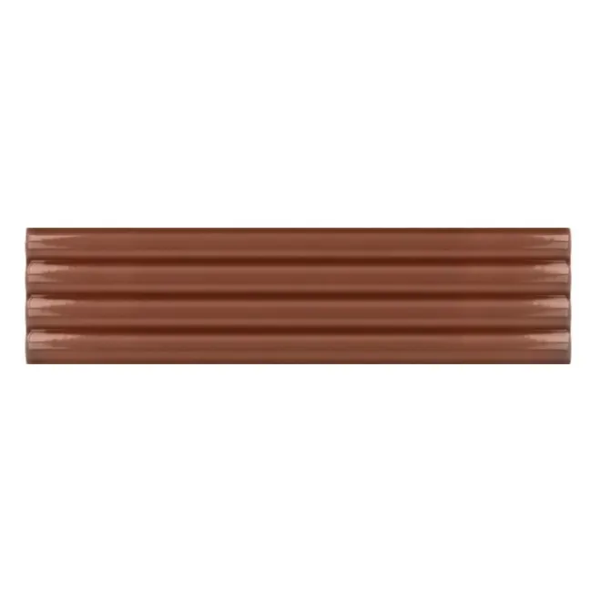 Kustlijn eb terracotta glans 5 x 20 cm wandtegels per 0,42m2 Exclusieve Aanbieding
