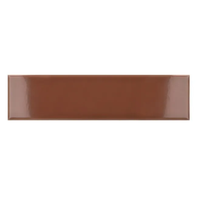 Koop Vandaag Kustlijn liso terracotta glans 5 x 20 cm wandtegels per 0,60m2