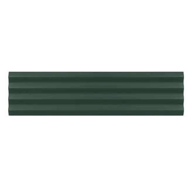 Kustlijn vloed donkergroen matt 5 x 20 cm wandtegels per 0,42m2 Must-Have